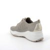 Igi&Co Sneakers Con Zeppa Da Donna Beige-Platino Zeppe