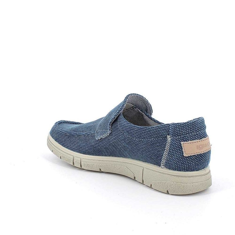 Igi&Co Slip On Da Uomo Jeans Mocassini E Scarpe Basse