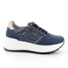 Igi&Co Sneakers Con Zeppa In Pelle Da Donna Jeans Zeppe