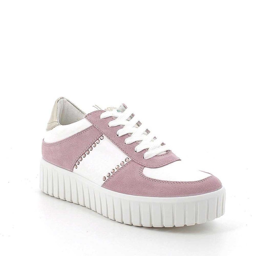 Igi&Co Sneakers In Pelle Da Donna Chiffon-Bianco Scarpe Ecosostenibili