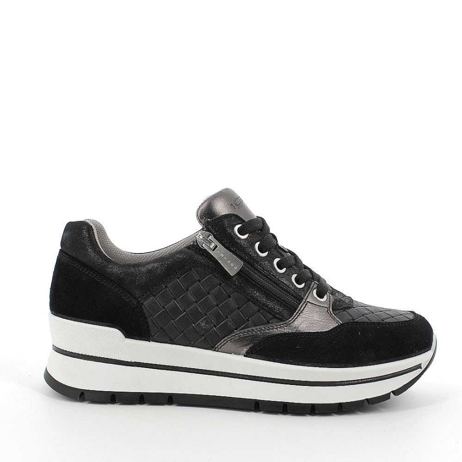 Igi&Co Sneaker In Pelle Da Donna Nero Sneakers