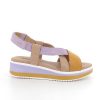 Igi&Co Sandali Con Zeppa In Pelle Da Donna Orchidea-Beige Zeppe