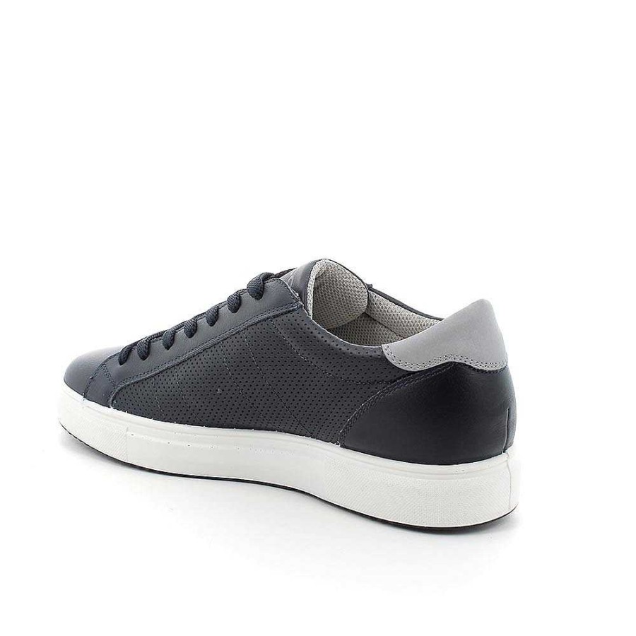 Igi&Co Sneakers In Pelle Da Uomo Blu Sneakers