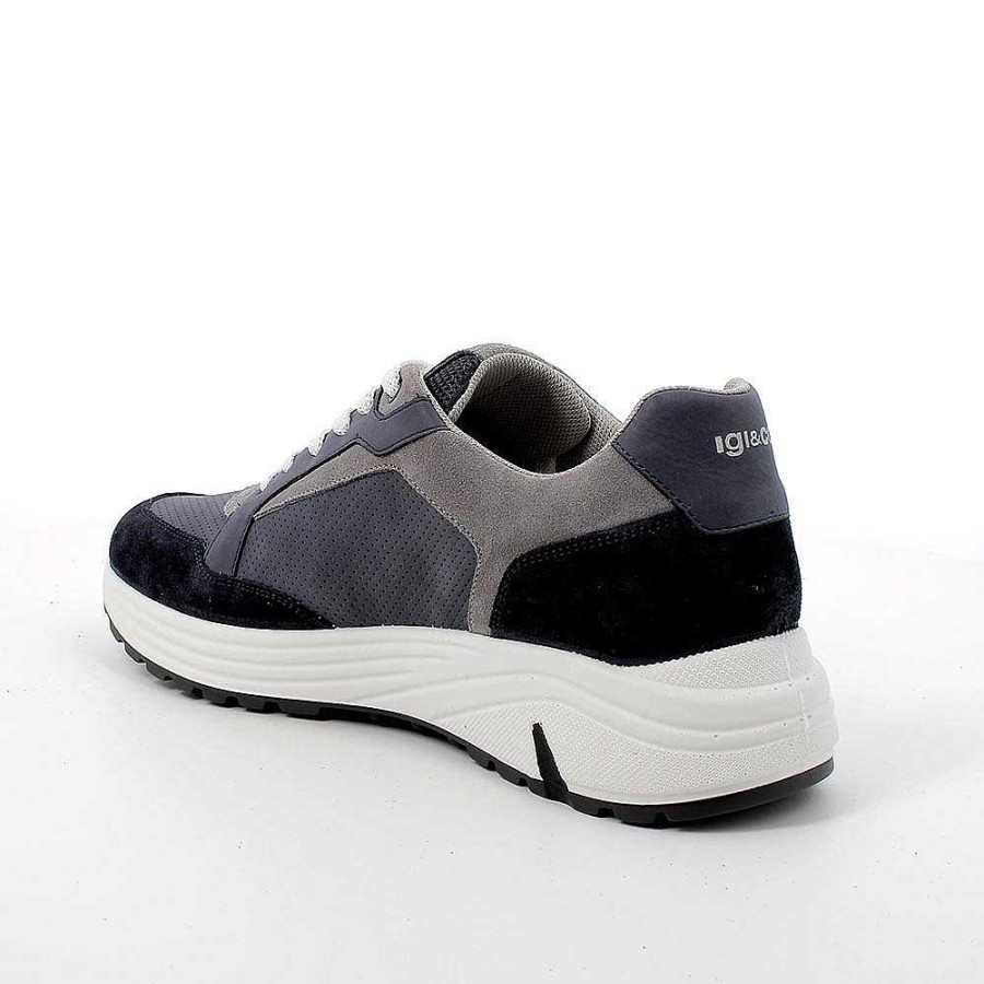 Igi&Co Sneakers Da Uomo Blu Sneakers