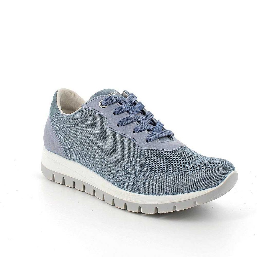 Igi&Co Sneakers Da Donna Celeste-Argento Sneakers