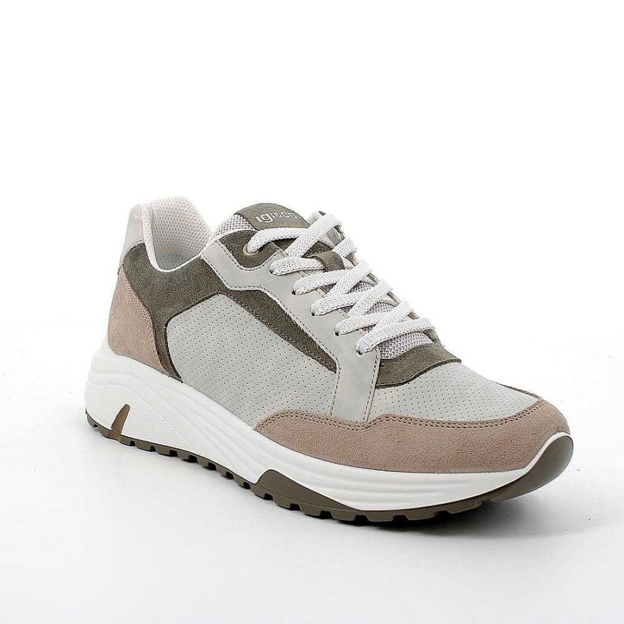 Igi&Co Sneakers Da Uomo Beige Scuro Sneakers