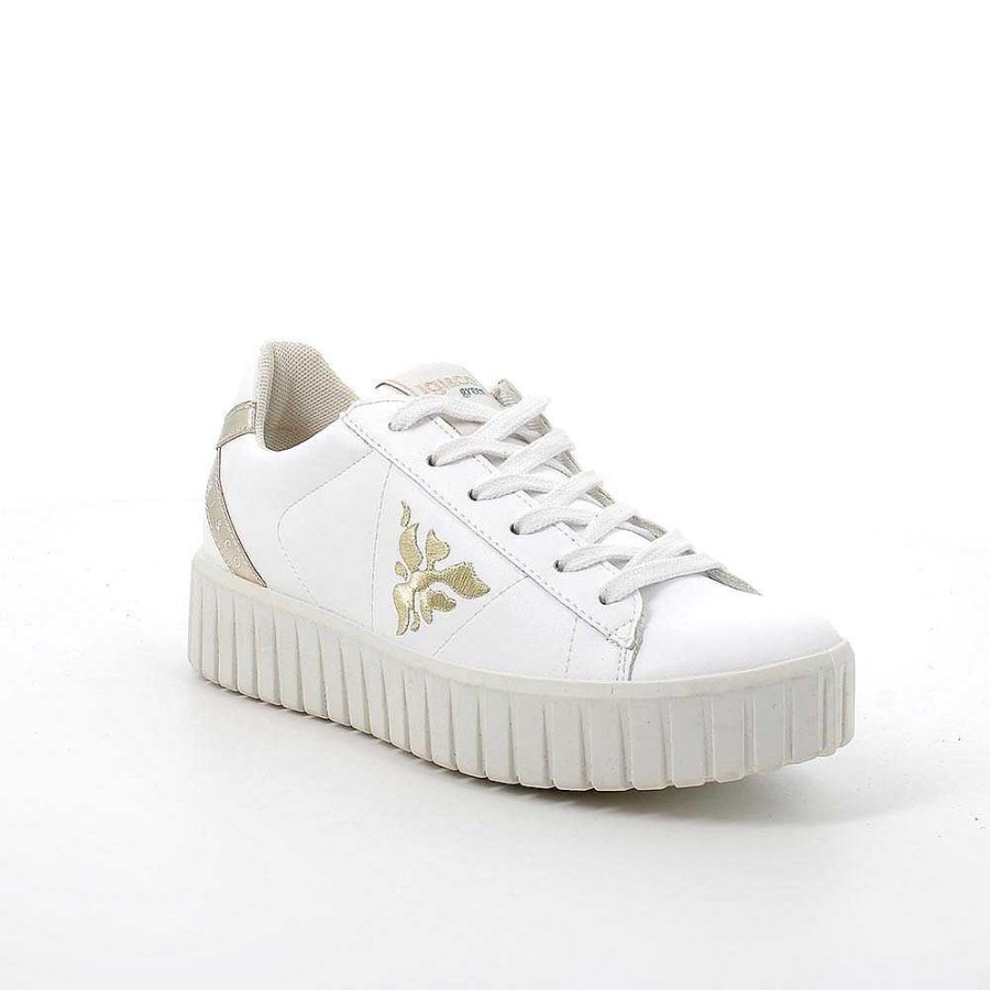 Igi&Co Sneakers Da Donna Bianco-Platino Scarpe Ecosostenibili