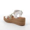 Igi&Co Sandali Con Zeppa In Pelle Da Donna Latte Zeppe