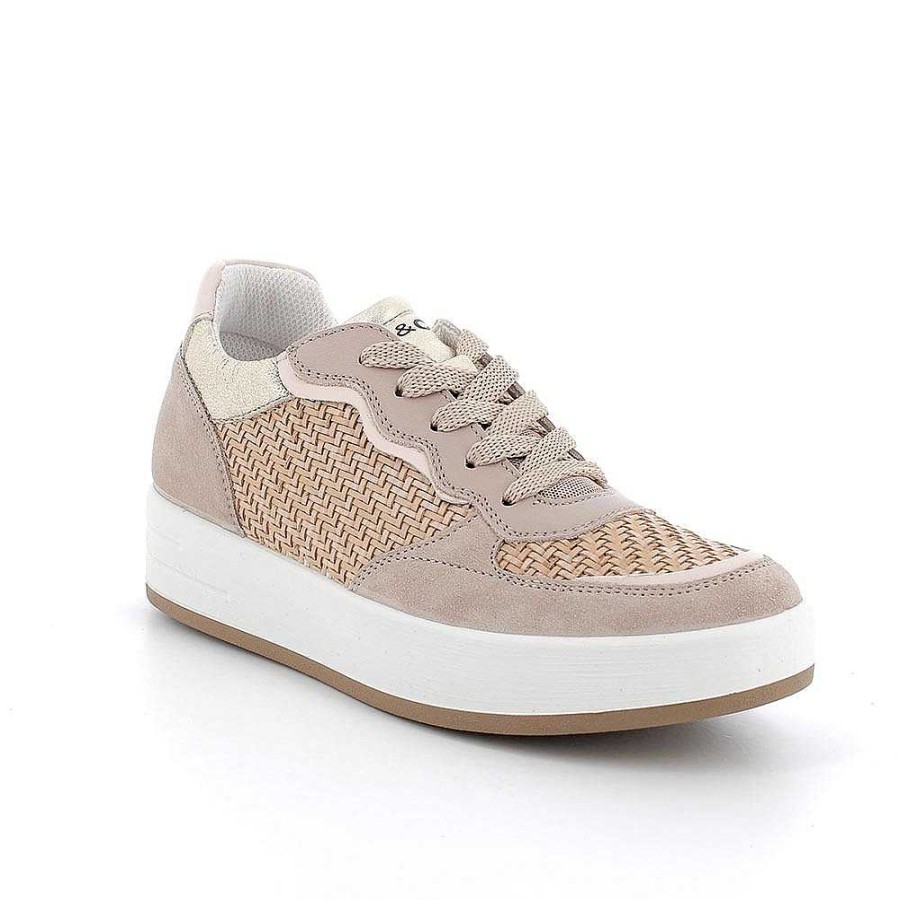 Igi&Co Sneakers Da Donna Visone-Beige Sneakers