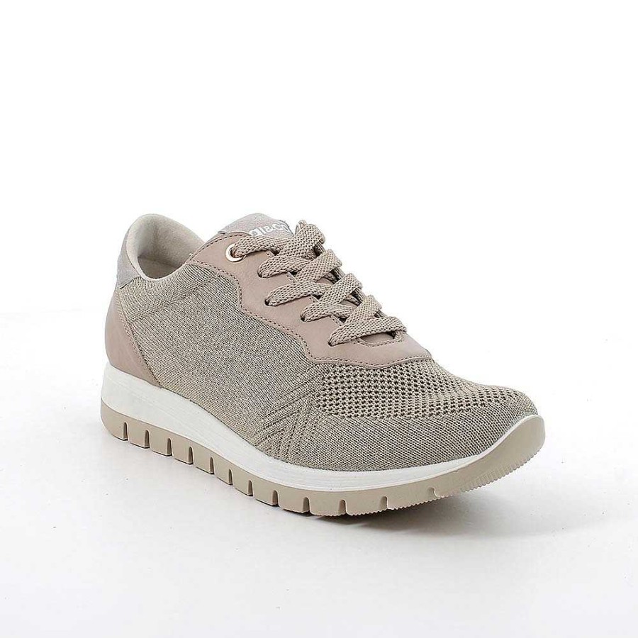 Igi&Co Sneakers Da Donna Beige-Platino Sneakers