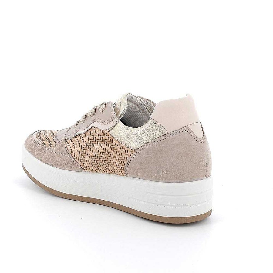 Igi&Co Sneakers Da Donna Visone-Beige Sneakers