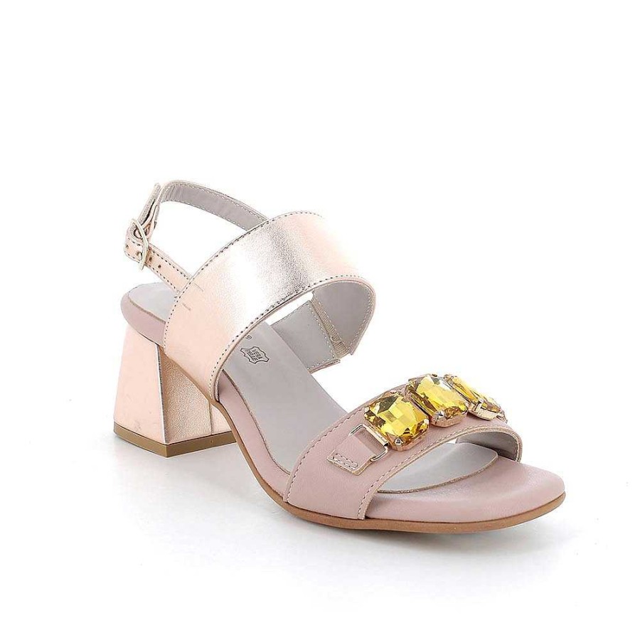 Igi&Co Sandali Con Tacco Da Donna Cipria-Rosa Scarpe Con Tacco