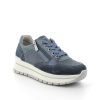 Igi&Co Sneakers In Pelle Da Donna Jeans-Avio Sneakers