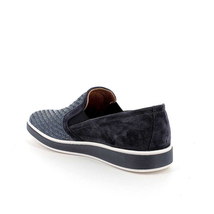 Igi&Co Slip On Da Uomo Blu Mocassini E Scarpe Basse