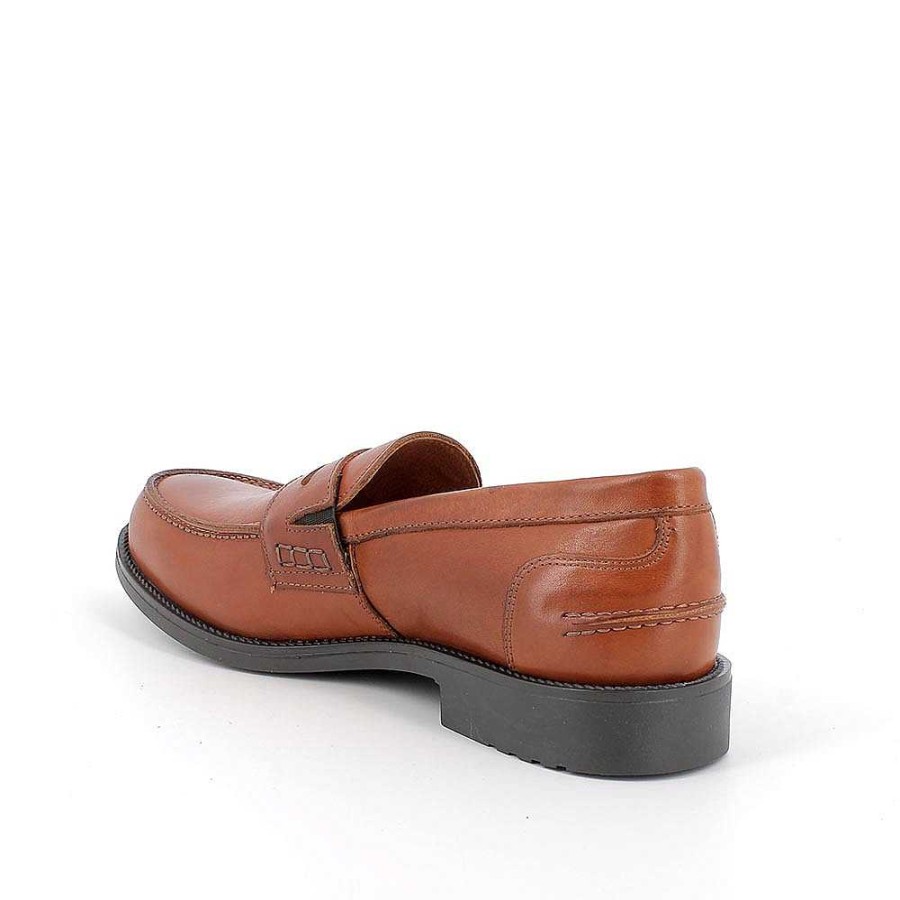 Igi&Co Mocassini In Pelle Da Uomo Cognac Mocassini E Scarpe Basse