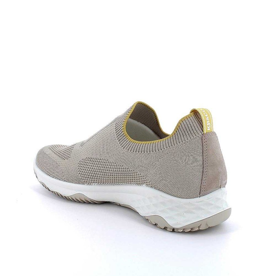 Igi&Co Slip On Calzino Da Uomo Beige Chiaro Mocassini E Scarpe Basse