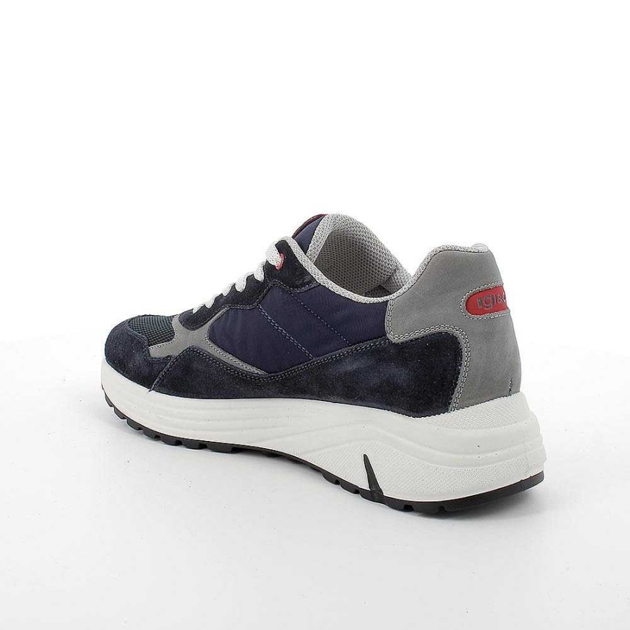 Igi&Co Sneakers Da Uomo Blu Sneakers