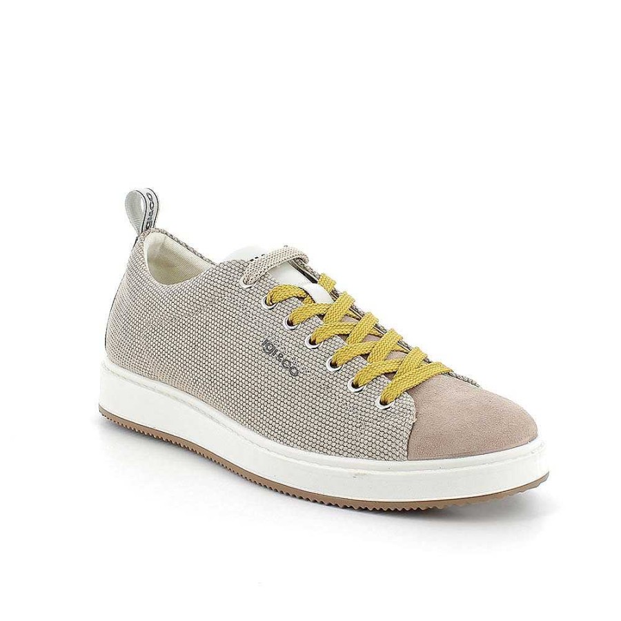 Igi&Co Sneakers Da Uomo Taupe Sneakers