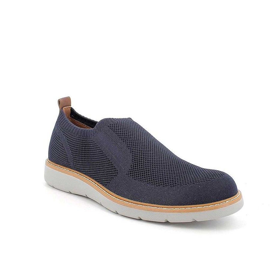 Igi&Co Sneakers Calzino Da Uomo Blu Mocassini E Scarpe Basse