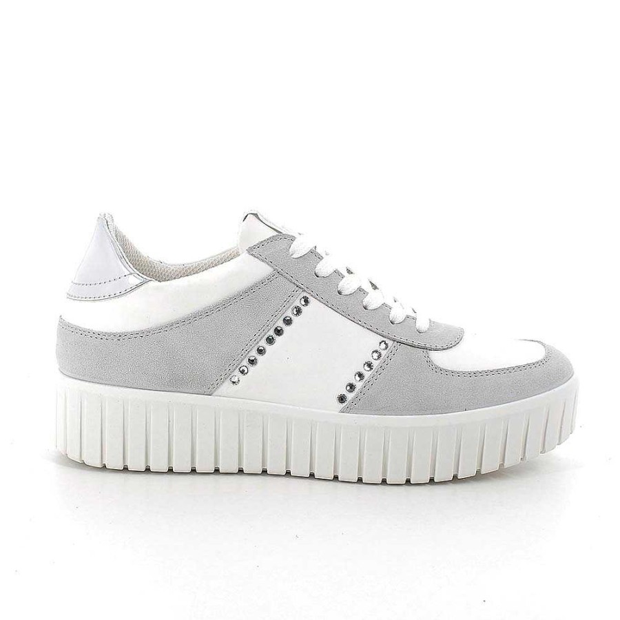 Igi&Co Sneakers In Pelle Da Donna Cristal-Bianco Scarpe Ecosostenibili